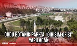 Ordu Botanik Park’a “Girişim Ofisi” Yapılacak