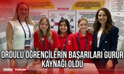 Ordulu Öğrencilerin Başarıları Gurur Kaynağı Oldu