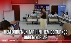Hem Ordu’nun Tarihini Hem de Türkçe Öğreniyorlar