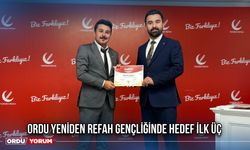Ordu Yeniden Refah Gençliğinde Hedef İlk Üç