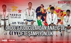 Ordulu Judoculardan ANALİG’de Çifte Şampiyonluk