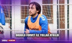 Ordulu Forvet İle Yollar Ayrıldı