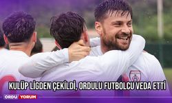 Kulüp Ligden Çekildi, Ordulu Futbolcu Veda Etti