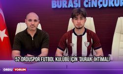 52 Orduspor Futbol Kulübü İçin 'Duran' İhtimali