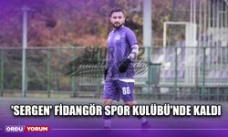 'Sergen' Fidangör Spor Kulübü'nde Kaldı