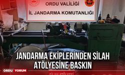 Jandarma Ekiplerinden Silah Atölyesine Baskın