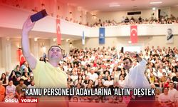 Kamu Personeli Adaylarına ‘Altın’ Destek