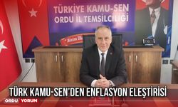Türk Kamu-Sen’den Enflasyon Eleştirisi