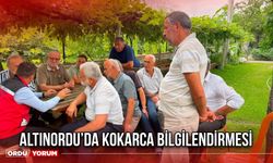 Altınordu’da Kokarca Bilgilendirmesi