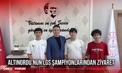 Altınordu’nun LGS Şampiyonlarından Ziyaret