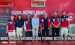 Mobil Araçla Vatandaşlara Yerinde Destek Verildi