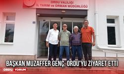 Başkan Muzaffer Genç, Ordu'yu Ziyaret Etti