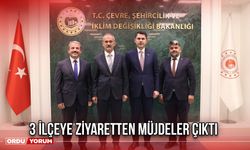 3 İlçeye Ziyaretten Müjdeler Çıktı