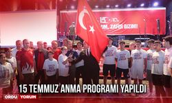15 Temmuz Anma Programı Yapıldı