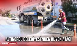 Altınordu Belediyesi’nden Hijyen Atağı