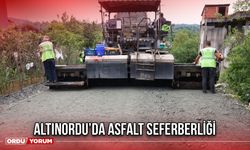 Altınordu’da Asfalt Seferberliği