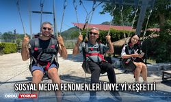 Sosyal Medya Fenomenleri Ünye'yi Keşfetti