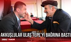 Akkuşlular Ulaş Tepe’yi Bağrına Bastı