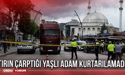 Tırın Çarptığı Yaşlı Adam Kurtarılamadı