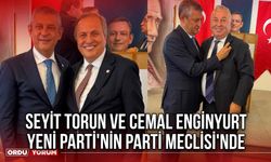 Seyit Torun ve Cemal Enginyurt Yeni Parti'nin Parti Meclisi'nde