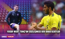 Yusuf Mert Tunç'un Sözleşmesi Bir Daha Uzatıldı