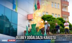 Ulubey Doğalgaza Kavuştu