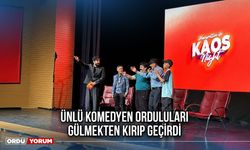 Ünlü Komedyen Orduluları Gülmekten Kırıp Geçirdi