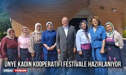 Ünye Kadın Kooperatifi Festivale Hazırlanıyor