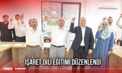 İşaret Dili Eğitimi Düzenlendi