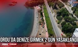 Ordu’da Denize Girmek 2 Gün Yasaklandı