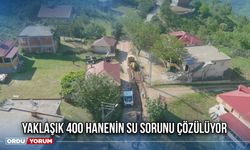 Yaklaşık 400 Hanenin Su Sorunu Çözülüyor
