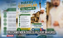 Yalı Camii'nden Ödüllü Yaz Kur'an Kursu