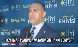 "Yeni İmar Planında Vatandaşın Hakkı Yeniyor"