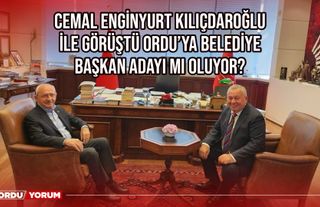 Cemal Enginyurt Kılıçdaroğlu ile görüştü Ordu'ya belediye başkan adayı mı oluyor?
