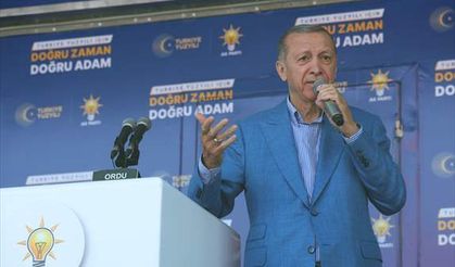 Cumhurbaşkanı Erdoğan Ordu'daydı