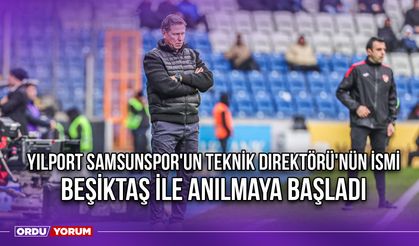Yılport Samsunspor'un Teknik Direktörü'nün İsmi Beşiktaş ile Anılmaya Başladı