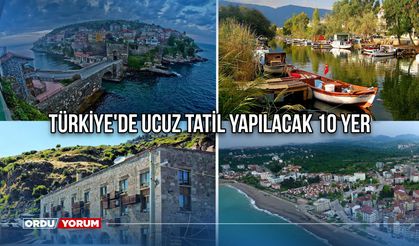 Türkiye'de Ucuz Tatil Yapılacak 10 Yer