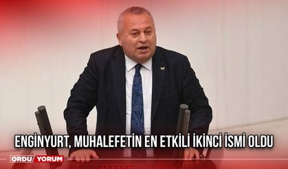 Enginyurt, Muhalefetin En Etkili İkinci İsmi Oldu