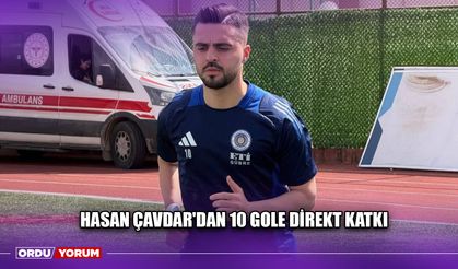 Hasan Çavdar'dan 10 Gole Direkt Katkı