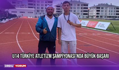 U14 Türkiye Atletizm Şampiyonası’nda Büyük Başarı