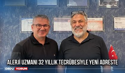 Alerji Uzmanı 32 Yıllık Tecrübesiyle Yeni Adreste