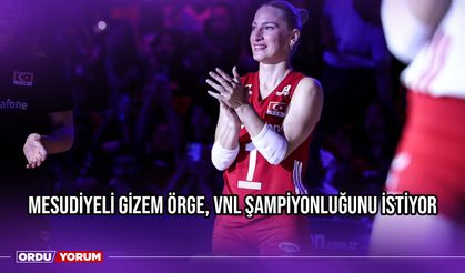 Mesudiyeli Gizem Örge, VNL Şampiyonluğunu İstiyor