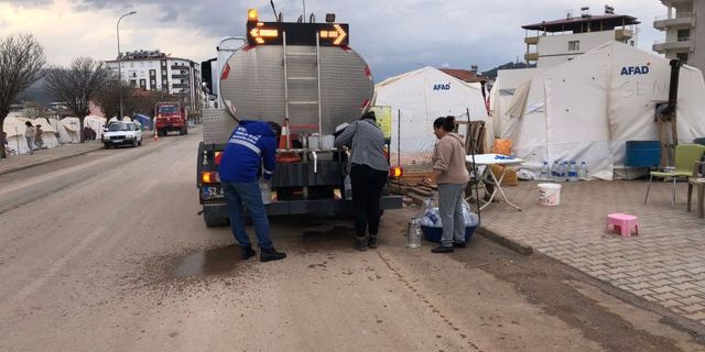 Fatsa Belediyesi'nden Deprem Bölgesine Tam Destek