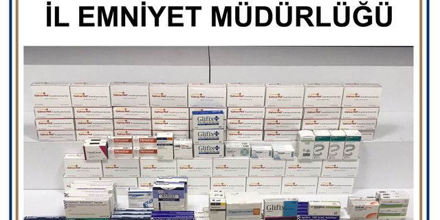 Ordu'da Reçetesiz ve Faturasız İlaç Operasyonu