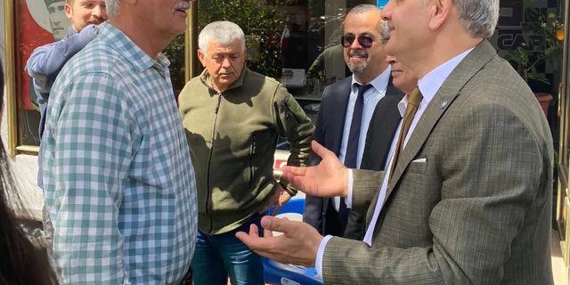 Sanayi Esnafından Onur Şahin'e Destek