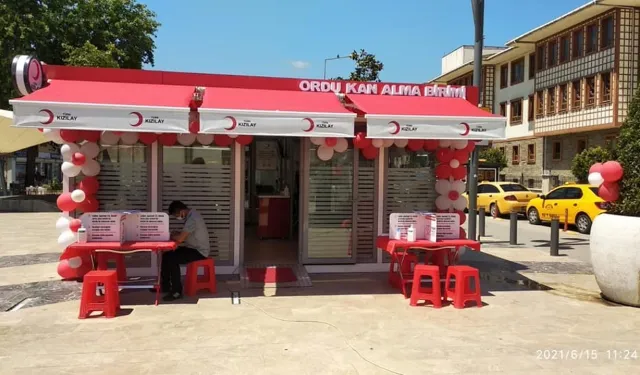 Ordu’da Kızılay’a kan bağışı düştü