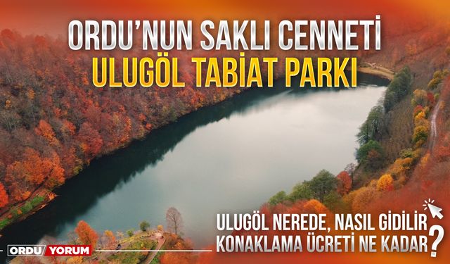 Ulugöl Tabiat Parkı Nerede Nasıl Gidilir? Ulugöl Tabiat Parkı Konaklama Ücretleri 2023