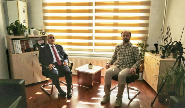 Çorum Valisi Zülkif Dağlı'dan Anadolu Ajansının Çorum ofisine ziyaret