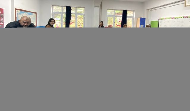 Espiye'de köy okullarındaki öğrencilere kuaförlük hizmeti verildi