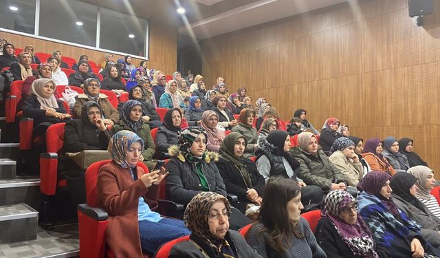 Samsun'da "Kadın girişimcilik ve işletme kooperatifi" eğitimi düzenlendi